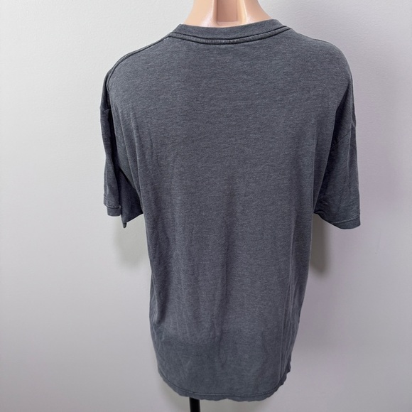 Corvette General Motors Car Flag Racing Graphic T-shirt Large Gray - Picture 3 of 4